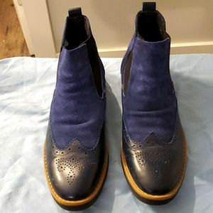 Blue boots